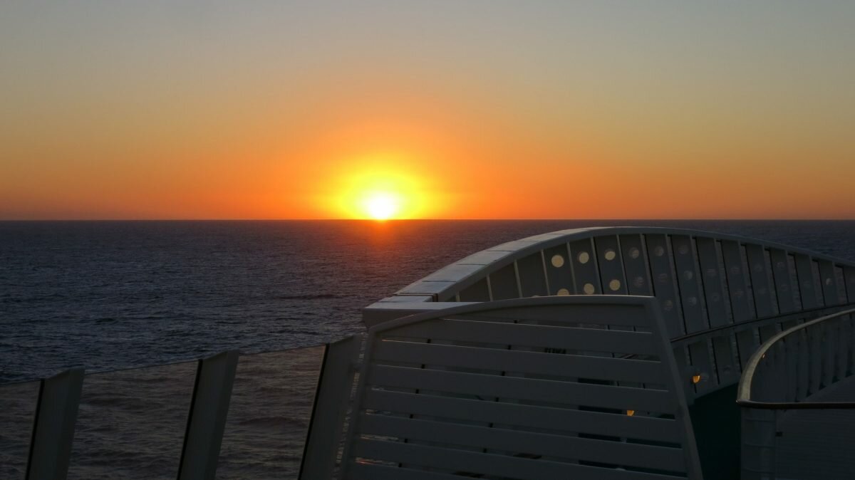 view on a caribbean cruise